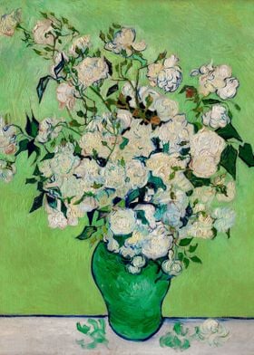 Roses Van Gogh Painting