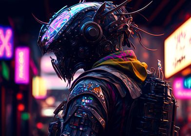 Cyberpunk Warrior