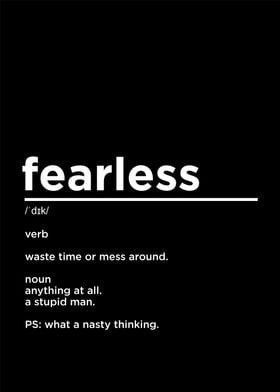 fearless definition