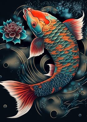 koi fish japanese