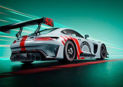 Mercedes Benz AMG GT3 Car