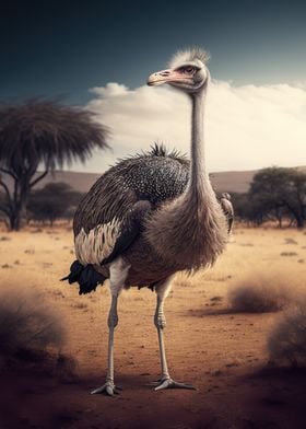 Ostrich animal