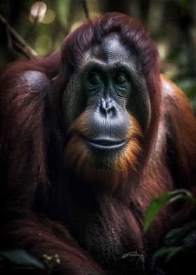 Majestic Orangutan