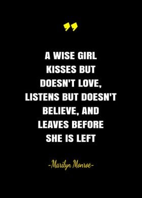 Quotes About a Wise Girl