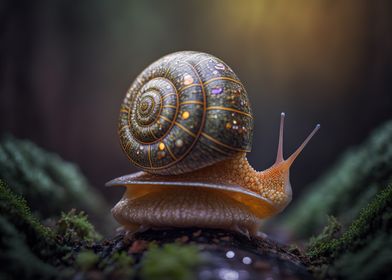 Snail animal