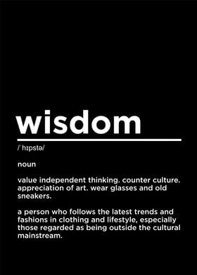 wisdom definition