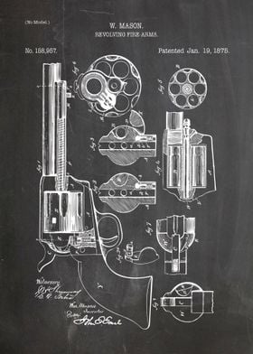 Mason revolver 1875