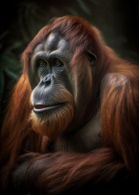 Beautiful Orangutan