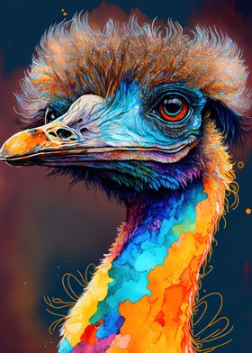 Ostrich animal