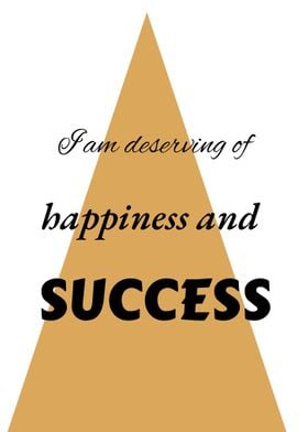 Happiness Success affirmat