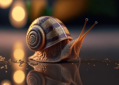 Snail animal