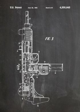 Uzi patent design 1982