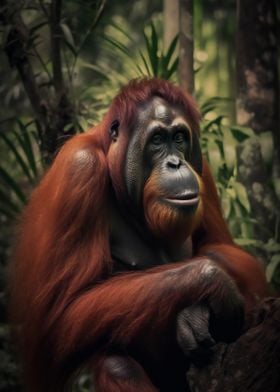 Intense Orangutan