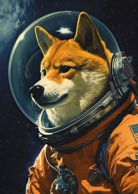 Shiba Inu The Astronaut