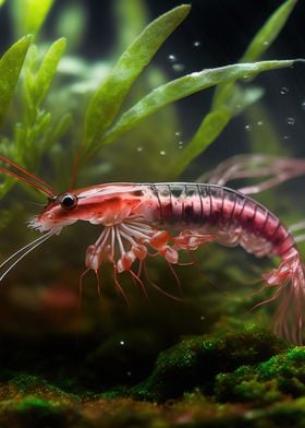 Shrimp animal