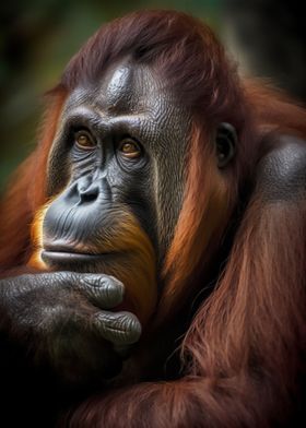 Wild Orangutan