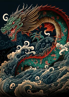 Dragon off Kanagawa 