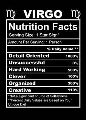 Virgo nutrition facts