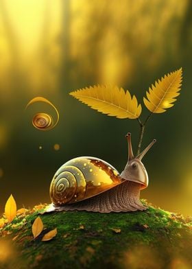 Snail animal