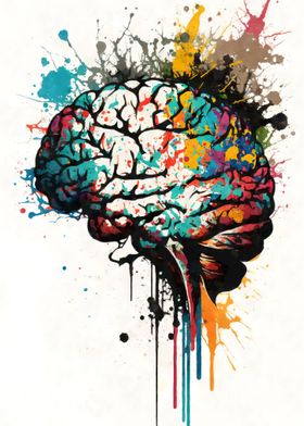 Human Brain Artwork