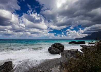 Greece, beach, Island, Sea