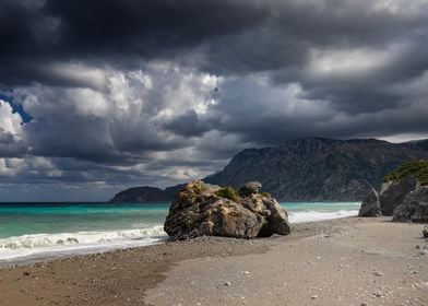 Seascape on a Greek Island