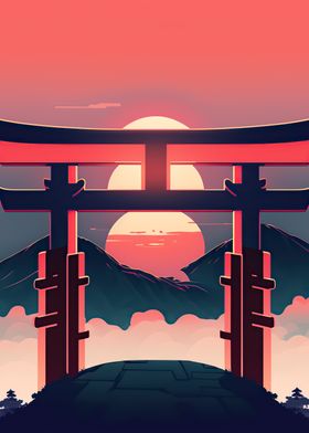 Japanese Torii gate