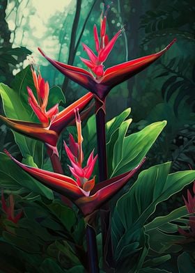 Jungle Bird of Paradise