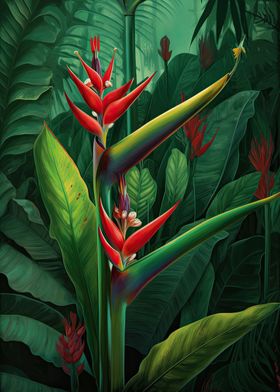 Jungle Bird of Paradise