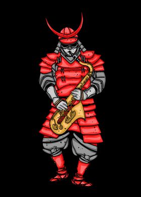 Samurai Warrior Saxophone 