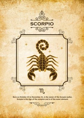 scorpio retro zodiac