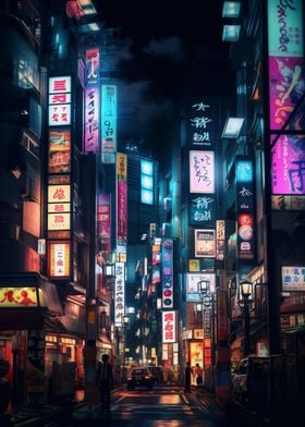 Tokyo Neon Street