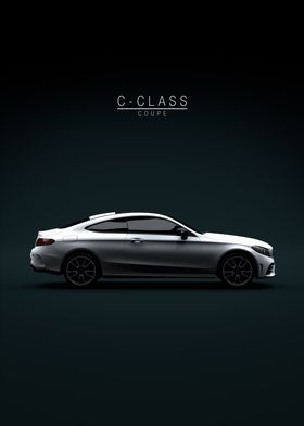 2021 Mercedes C Coupe Whit