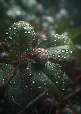 Nature Plants Rain