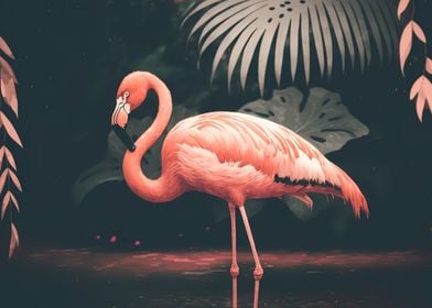 Flamingo pink beautiful