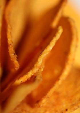 Tortilla spicy chips macro