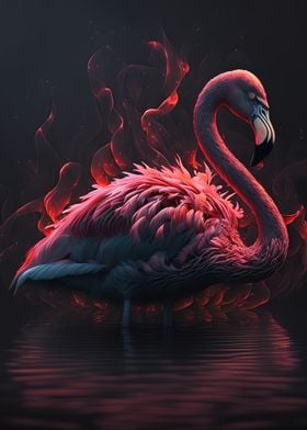 Flamingo pink beautiful