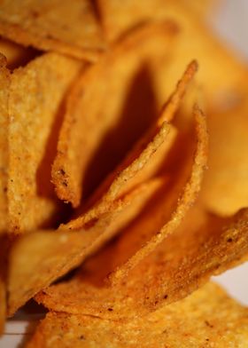 Tortilla spicy chips macro