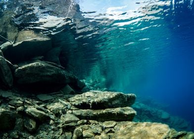 Quarry Underwater