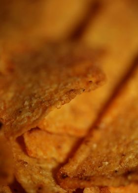 Tortilla spicy chips macro