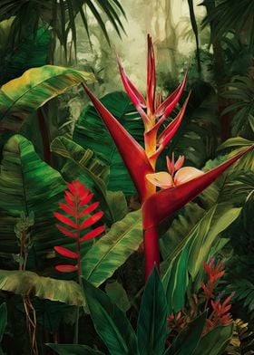 Jungle Bird of Paradise