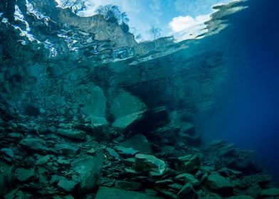 Quarry Underwater