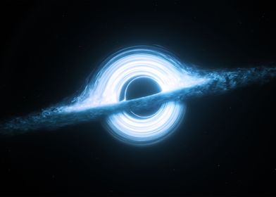 Blue Black Hole