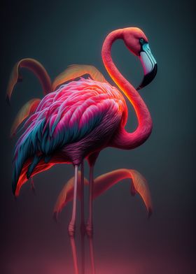 Flamingo pink beautiful