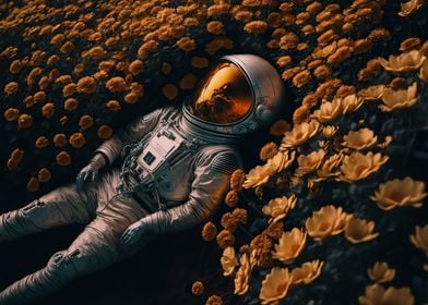 Astronaut flowers