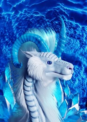 Ice Dragon Bust