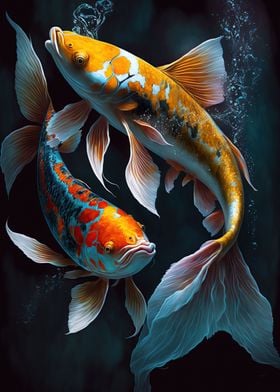 Koi fish japanese