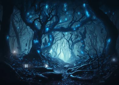 Dark Fantasy Forest