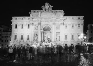 Trevi fountain Rome Italy