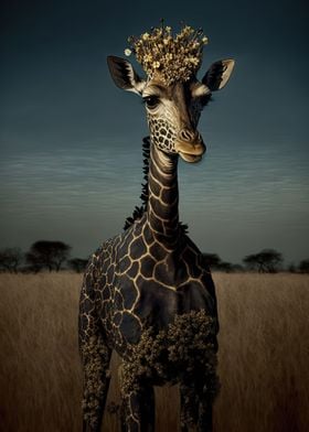 Giraffe Portrait